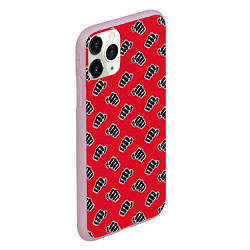 Чехол iPhone 11 Pro матовый Fight Club, цвет: 3D-розовый — фото 2