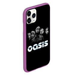 Чехол iPhone 11 Pro матовый OASIS, цвет: 3D-фиолетовый — фото 2