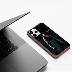 Чехол iPhone 11 Pro матовый V in DMC, цвет: 3D-коричневый — фото 2