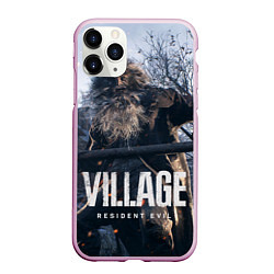 Чехол iPhone 11 Pro матовый RESIDENT EVIL VILLAGE, цвет: 3D-розовый