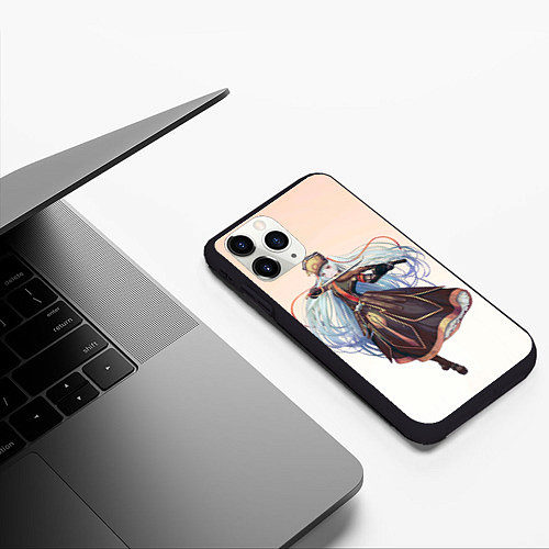Чехол iPhone 11 Pro матовый Танец Альтаира / 3D-Черный – фото 3
