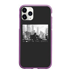 Чехол iPhone 11 Pro матовый Kusanagi, цвет: 3D-фиолетовый