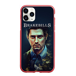 Чехол iPhone 11 Pro матовый Elliot Brakebills, цвет: 3D-красный