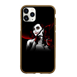 Чехол iPhone 11 Pro матовый Resident Evil Леди Вампир, цвет: 3D-коричневый
