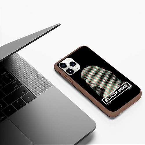 Чехол iPhone 11 Pro матовый Lisa BP / 3D-Коричневый – фото 3