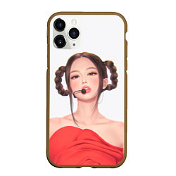 Чехол iPhone 11 Pro матовый Sweet Jannie, цвет: 3D-коричневый