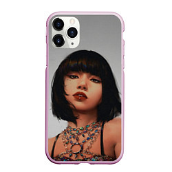 Чехол iPhone 11 Pro матовый Hot Lisa, цвет: 3D-розовый