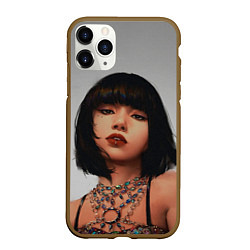 Чехол iPhone 11 Pro матовый Hot Lisa, цвет: 3D-коричневый