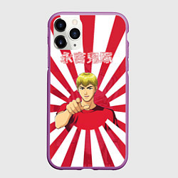 Чехол iPhone 11 Pro матовый Крутой учитель Онидзука, цвет: 3D-фиолетовый