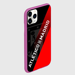 Чехол iPhone 11 Pro матовый АТЛЕТИКО МАДРИД ATLETICO, цвет: 3D-фиолетовый — фото 2