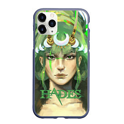 Чехол iPhone 11 Pro матовый Hades Artemis, цвет: 3D-серый