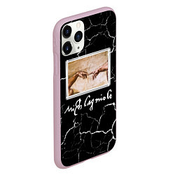 Чехол iPhone 11 Pro матовый La creazione di Adamo, цвет: 3D-розовый — фото 2