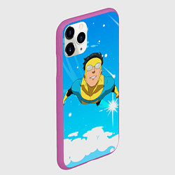 Чехол iPhone 11 Pro матовый Марк Грэйсон Неуязвимый, цвет: 3D-фиолетовый — фото 2