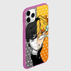 Чехол iPhone 11 Pro матовый ПУТЬ ЗЕНИЦУ КЛИНОК, цвет: 3D-фиолетовый — фото 2