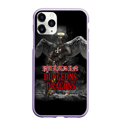 Чехол iPhone 11 Pro матовый Dungeons & Dragons Паладин, цвет: 3D-светло-сиреневый