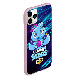 Чехол iPhone 11 Pro матовый SQUEAK BRAWL STARS СКВИК, цвет: 3D-розовый — фото 2