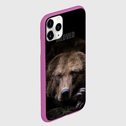 Чехол iPhone 11 Pro матовый Русский MEDVED, цвет: 3D-фиолетовый — фото 2