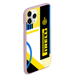 Чехол iPhone 11 Pro матовый ФК «Интер Милан» 202021, цвет: 3D-розовый — фото 2