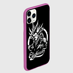 Чехол iPhone 11 Pro матовый Элизиум Elysium, цвет: 3D-фиолетовый — фото 2