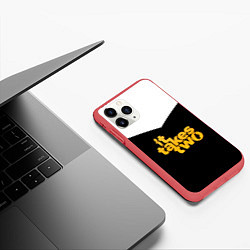 Чехол iPhone 11 Pro матовый It takes two Logo Z, цвет: 3D-красный — фото 2