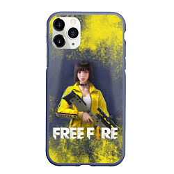 Чехол iPhone 11 Pro матовый GARENA FREEFIRE БАТЛГРАУНД Z, цвет: 3D-серый