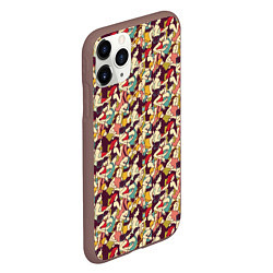 Чехол iPhone 11 Pro матовый Марафон, цвет: 3D-коричневый — фото 2
