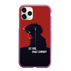 Чехол iPhone 11 Pro матовый Cowboy Bebop - Spike, цвет: 3D-фиолетовый