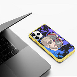 Чехол iPhone 11 Pro матовый Lil Scull, цвет: 3D-желтый — фото 2