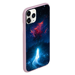 Чехол iPhone 11 Pro матовый Душа идущая в космос Soul space Z, цвет: 3D-розовый — фото 2