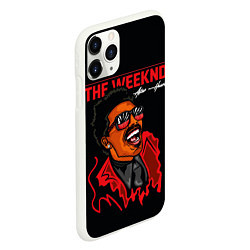 Чехол iPhone 11 Pro матовый The Weeknd - After Hours, цвет: 3D-белый — фото 2