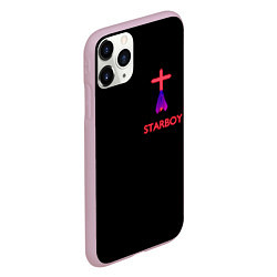 Чехол iPhone 11 Pro матовый STARBOY - The Weeknd, цвет: 3D-розовый — фото 2