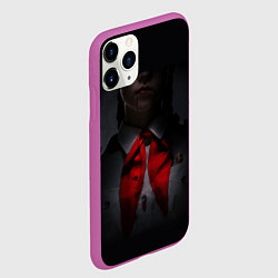 Чехол iPhone 11 Pro матовый Сериал Пищеблок, цвет: 3D-фиолетовый — фото 2