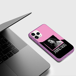 Чехол iPhone 11 Pro матовый Maneskin Domiano, цвет: 3D-фиолетовый — фото 2
