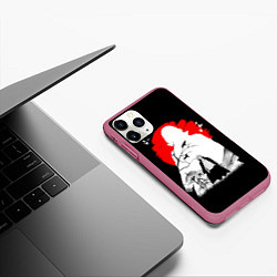 Чехол iPhone 11 Pro матовый MIkki токийские мстители микки, цвет: 3D-малиновый — фото 2