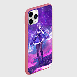 Чехол iPhone 11 Pro матовый Genshin Impact Кэ Цин, цвет: 3D-малиновый — фото 2