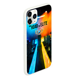 Чехол iPhone 11 Pro матовый Road to global elite, цвет: 3D-белый — фото 2