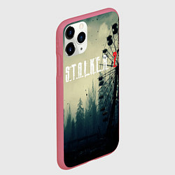 Чехол iPhone 11 Pro матовый СТАЛКЕРSTALKER 2 КУАРУСЕЛЬ, цвет: 3D-малиновый — фото 2