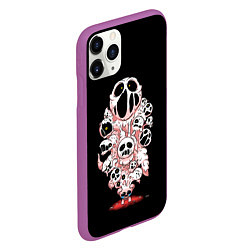 Чехол iPhone 11 Pro матовый В голове Айзека, цвет: 3D-фиолетовый — фото 2