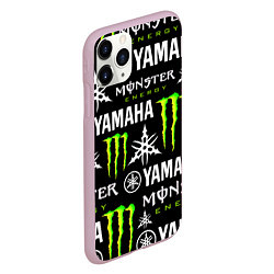 Чехол iPhone 11 Pro матовый YAMAHA X MONSTER SPORT, цвет: 3D-розовый — фото 2