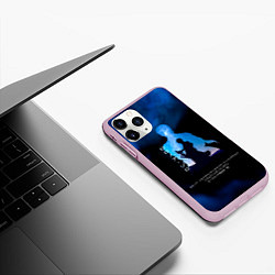 Чехол iPhone 11 Pro матовый Ророноа Зоро One Piece Большой куш, цвет: 3D-розовый — фото 2