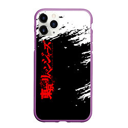 Чехол iPhone 11 Pro матовый TOKYO REVENGERS, цвет: 3D-фиолетовый