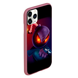 Чехол iPhone 11 Pro матовый Friday Night Funkin Витти, цвет: 3D-малиновый — фото 2