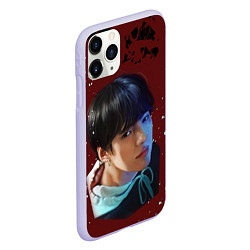 Чехол iPhone 11 Pro матовый MX MONSTA X Z, цвет: 3D-светло-сиреневый — фото 2