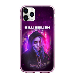 Чехол iPhone 11 Pro матовый BILLIE EILISH GLITCH Z, цвет: 3D-розовый