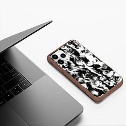 Чехол iPhone 11 Pro матовый Dead water 3D Мертвая вода 3Д, цвет: 3D-коричневый — фото 2
