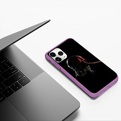 Чехол iPhone 11 Pro матовый Chris Fehn, цвет: 3D-фиолетовый — фото 2