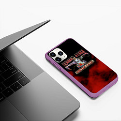 Чехол iPhone 11 Pro матовый Газовая Атака Сектор Газа, цвет: 3D-фиолетовый — фото 2
