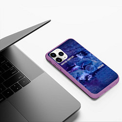 Чехол iPhone 11 Pro матовый Nautilus Pompilius РАСКОЛ, цвет: 3D-фиолетовый — фото 2