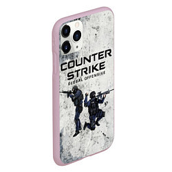 Чехол iPhone 11 Pro матовый COUNTER TERRORIST CS GO Z, цвет: 3D-розовый — фото 2