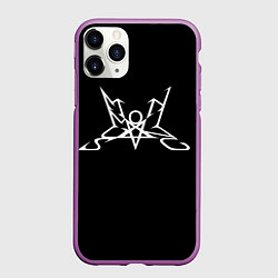 Чехол iPhone 11 Pro матовый Summoning, цвет: 3D-фиолетовый